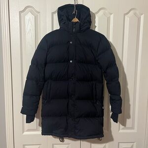 Women’s Aritzia Super Puff Midi Puffer Jacket Black Sz. S